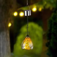 LED solární zahradní dekorace Hmyzí krasavci, včela
