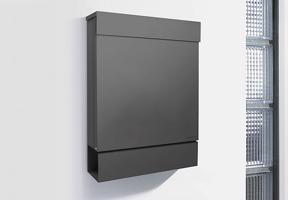 Radius design cologne Schránka na dopisy RADIUS DESIGN (LETTERMANN M anthracite 762G) antracit