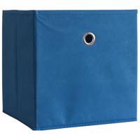 VCM Skládací úložná krabice Boxas, 2 ks, modrá