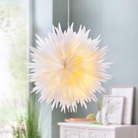 Weltbild LED dekorace květina Dahlia, bílá, 60 cm