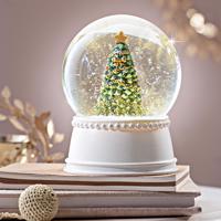 Weltbild LED Sněhová koule Vánoční strom